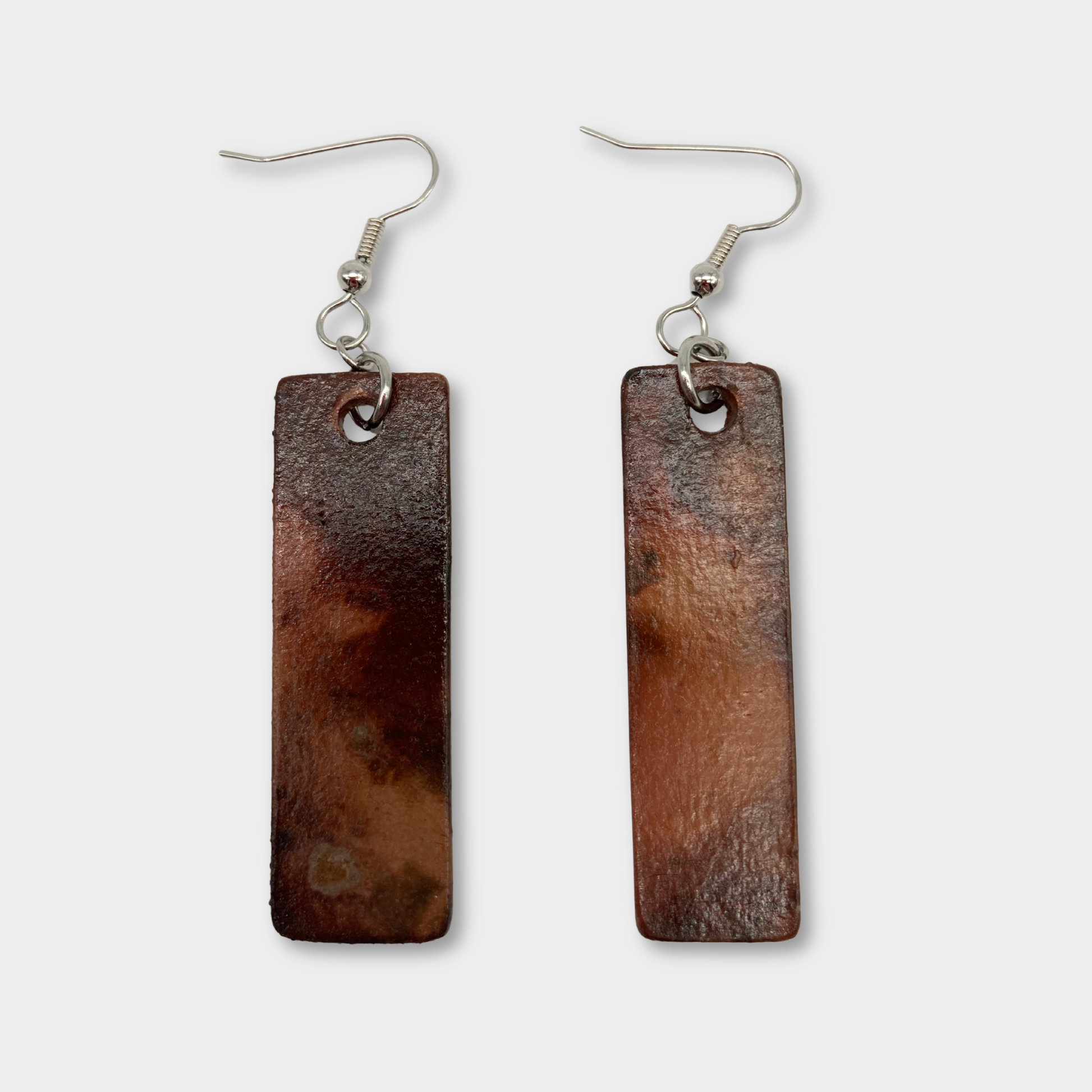 Ember Echoes (Pit-Fired Clay Earrings)