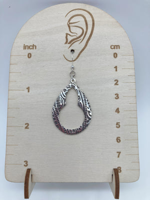 Silver Savanna Spirit Earrings