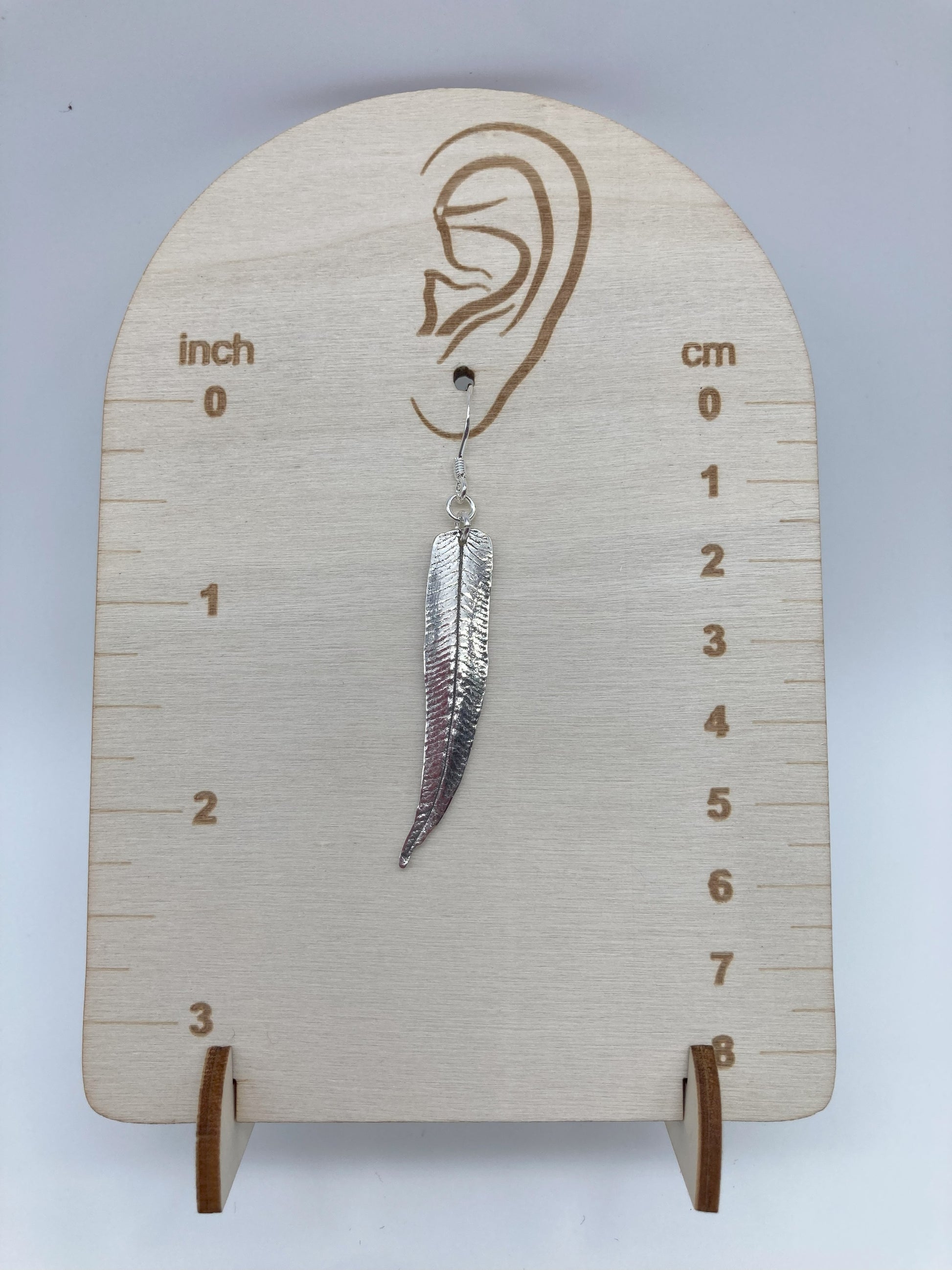 Fern Leaf Earrings 3
