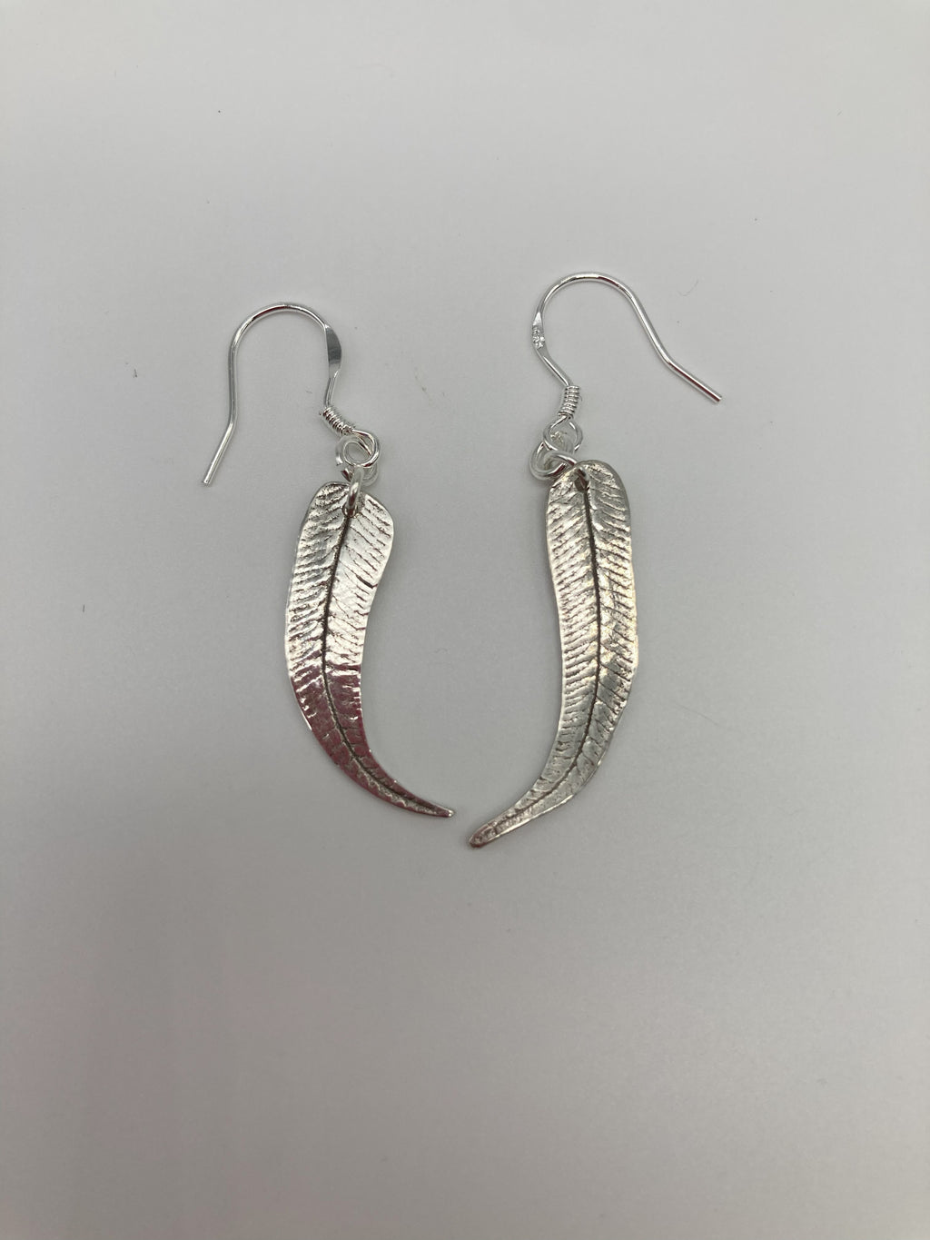 Fern Leaf Earrings 2