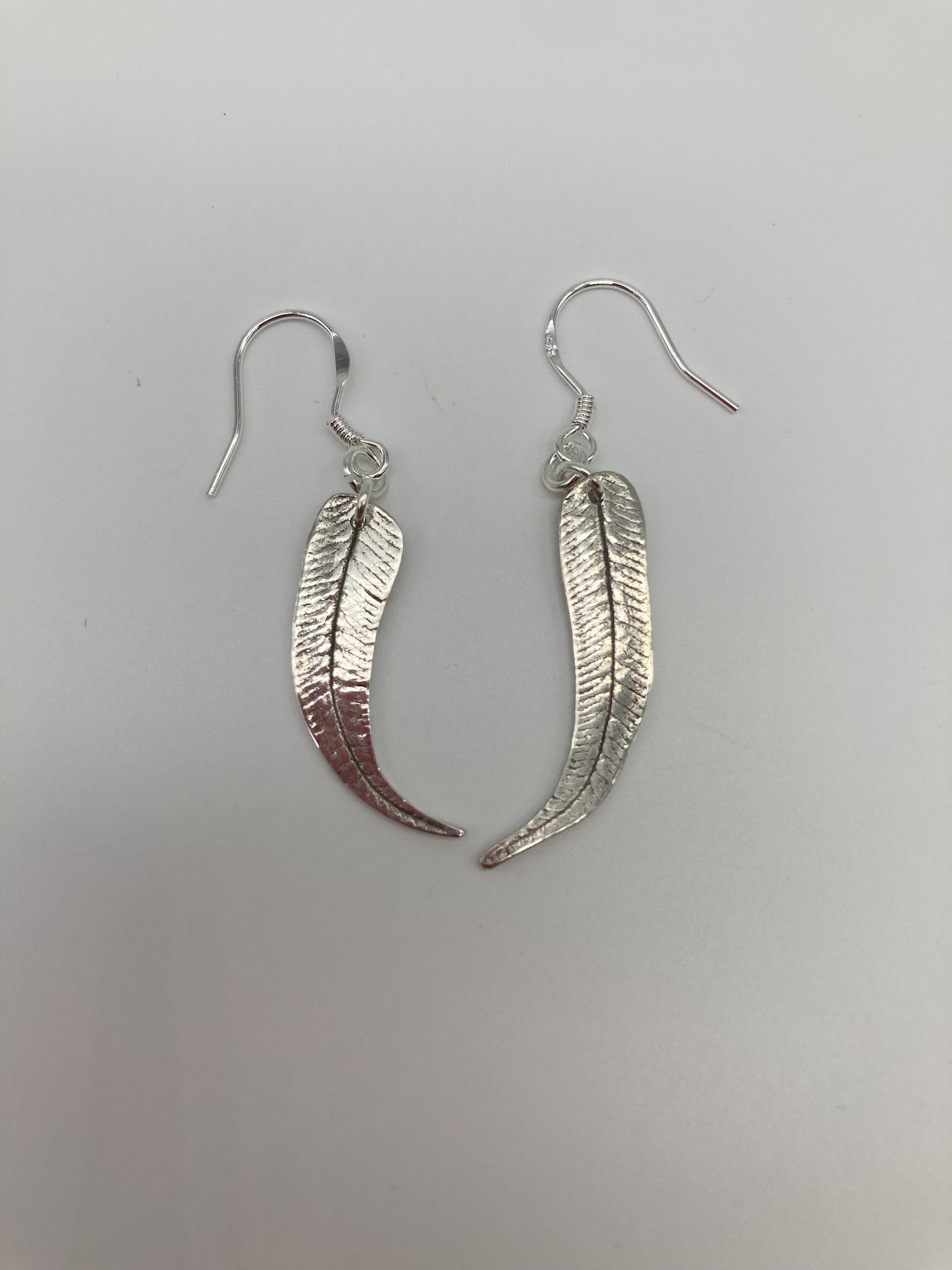 Fern Leaf Earrings 2