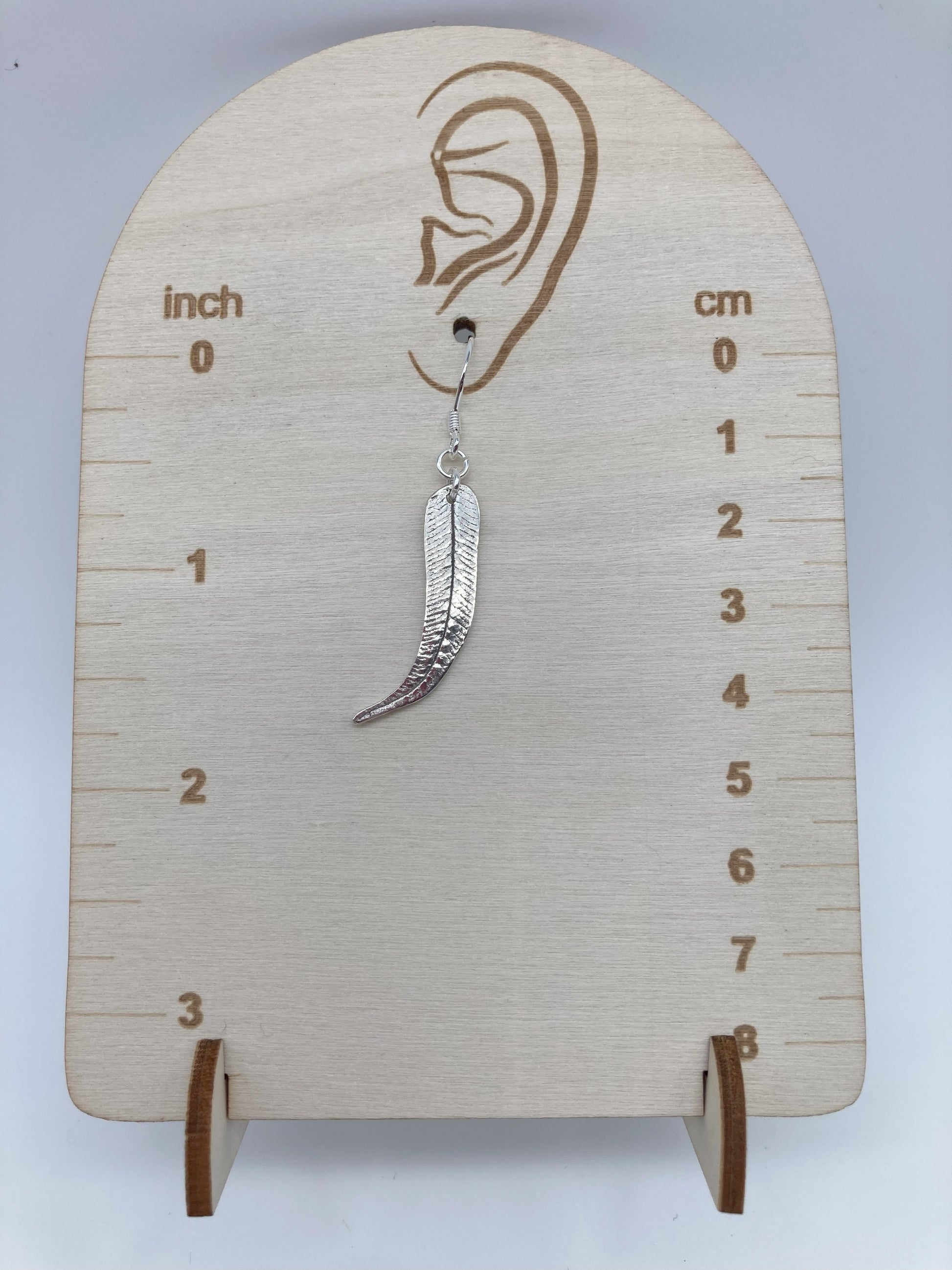 Fern Leaf Earrings 2
