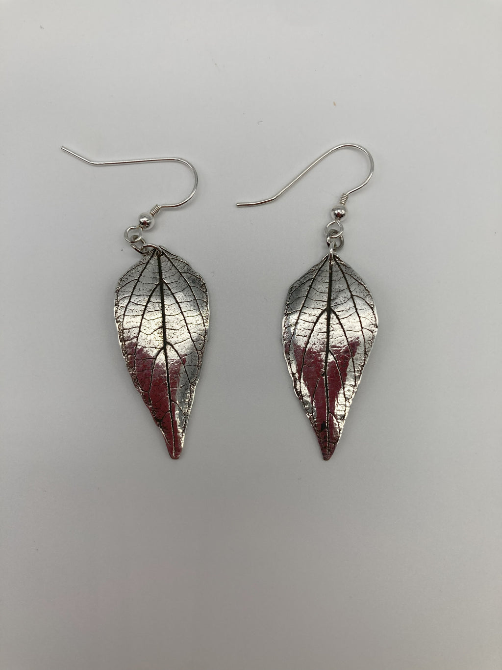 Silver Leaf Earrings 9