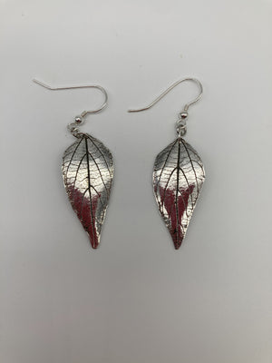 Silver Leaf Earrings 9