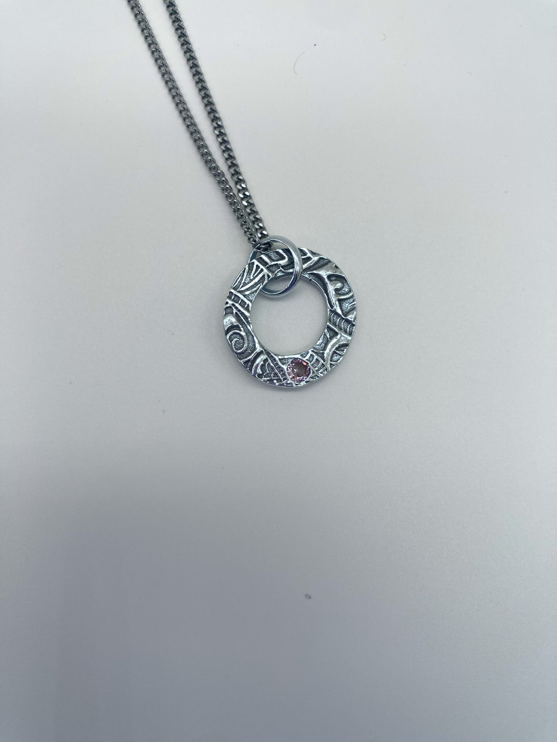 Tribal Zen Pendant and Earring Set