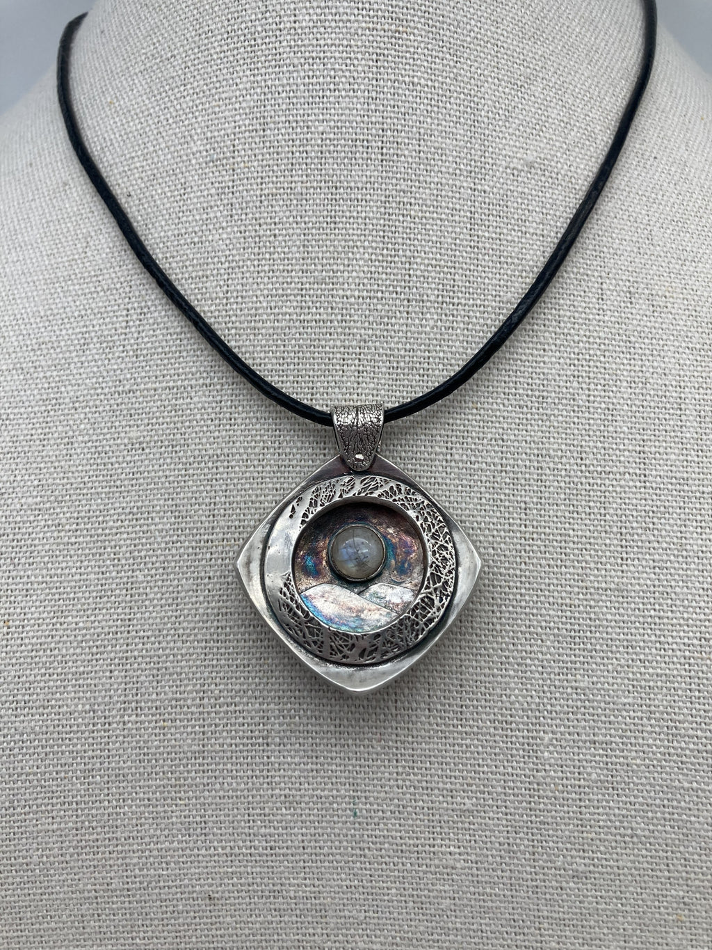 Moon Over Mountains Pendant